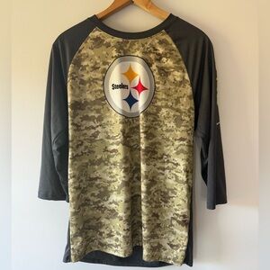 Men’s Nike Dri-FIT Steelers Camo Top